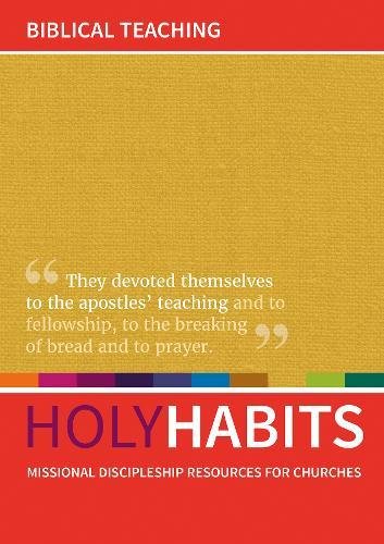 Holy Habits: Biblical Teaching - Re-vived
