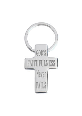 Faithful Deluxe Metal Keyring