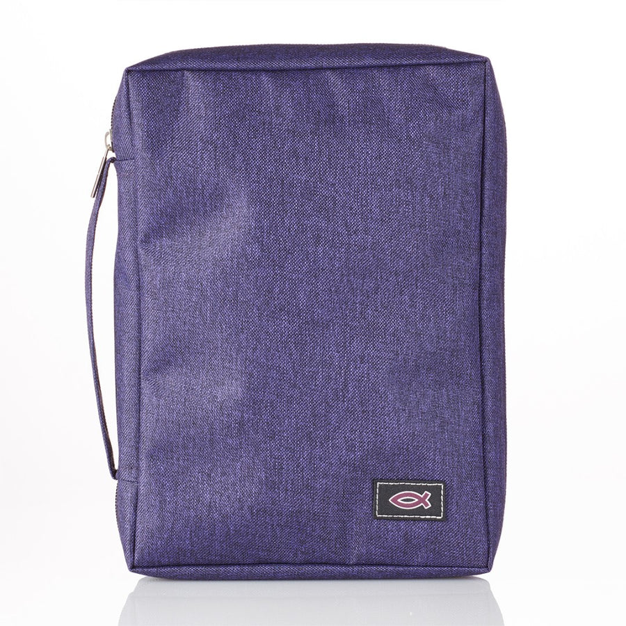 Purple Bible Case, Medium - Re-vived