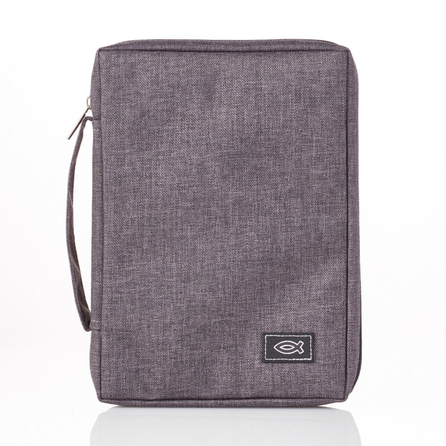 Grey Bible Case, Small - Re-vived