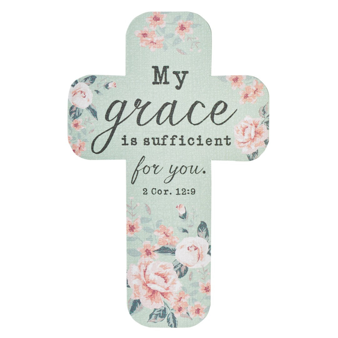 My Grace is Sufficient Cross Bookmark - Re-vived