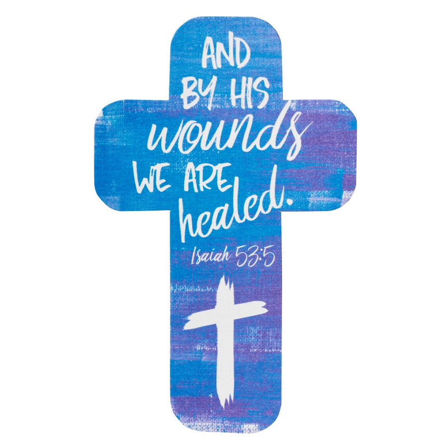 By His Wounds Cross Bookmark - Re-vived