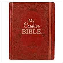 KJV My Creative Bible, Brown Faux Leather Hardcover