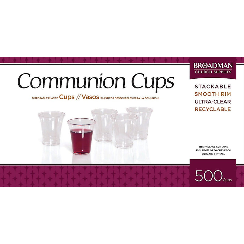 Plastic Communion Cups- Box of 500