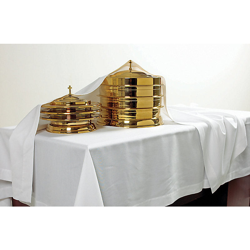 White Linen Communion Element Cover - Re-vived