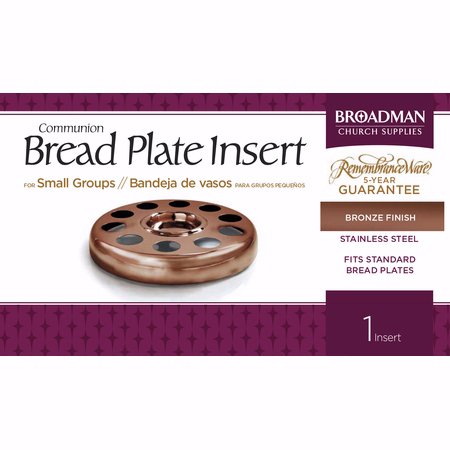 Bronze Bread Plate Insert