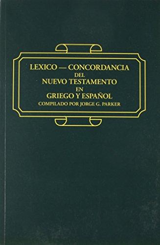 Lexico Concordancia Del Nuevo Testamento En Griego - Re-vived