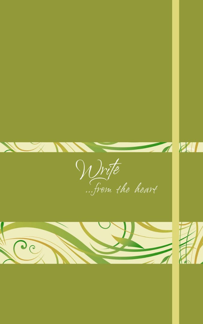 Write Journal: From the Heart (Spring Green)