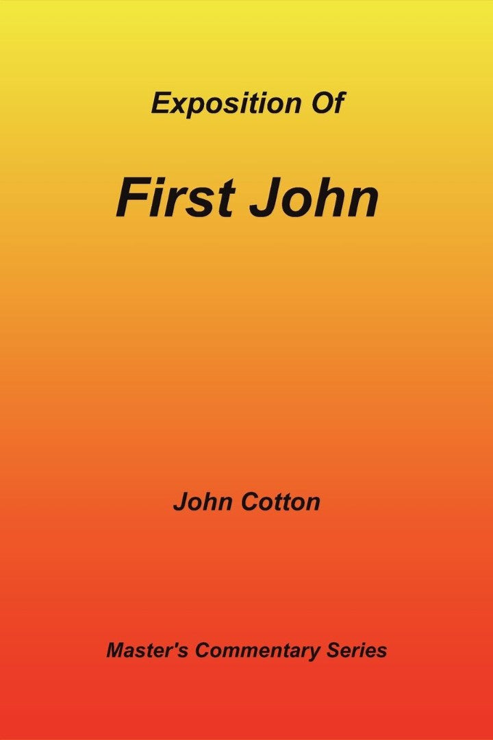 Exposition of First John, An - Re-vived