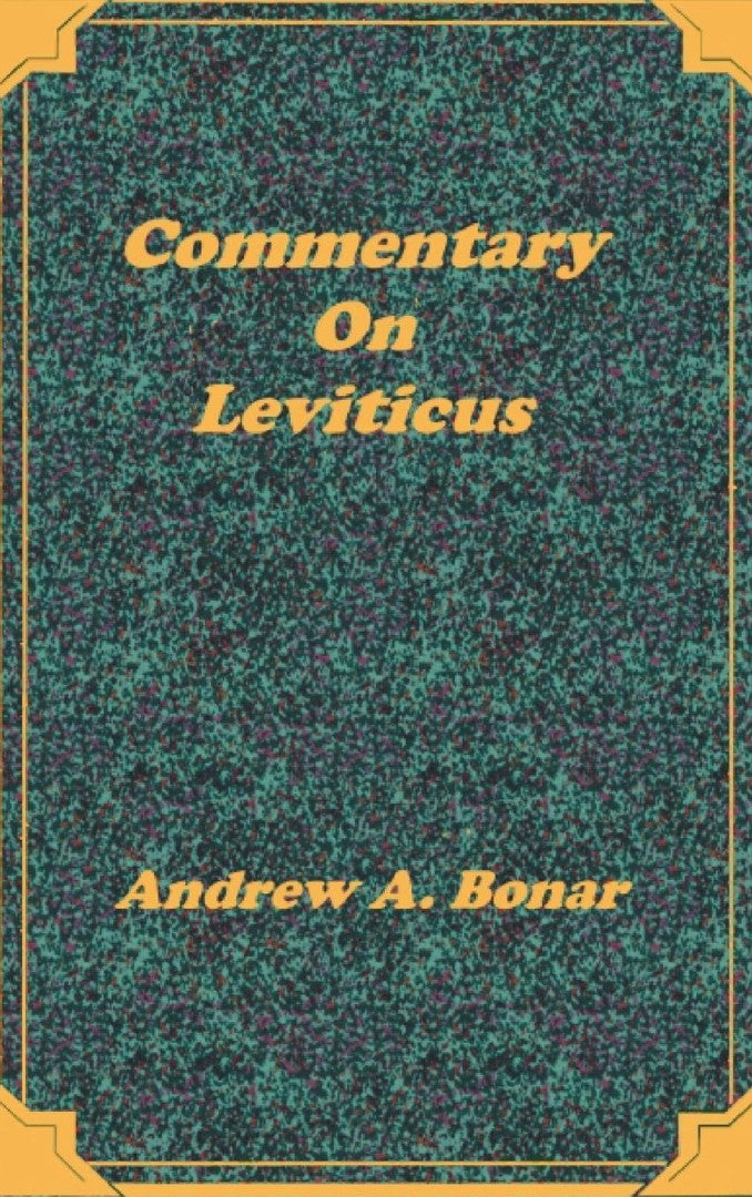 Commentary on Leviticus - Re-vived