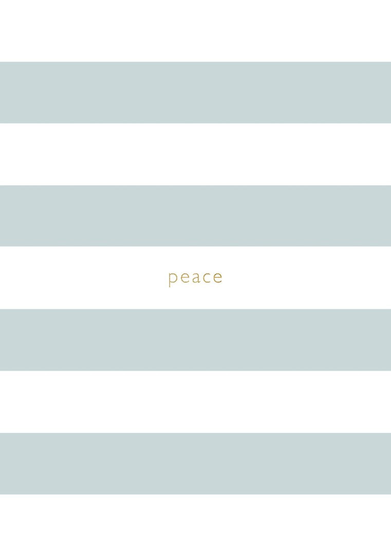 A5 Notebook Blue Striped