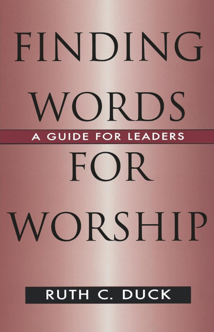 Finding Words for Worship - Re-vived