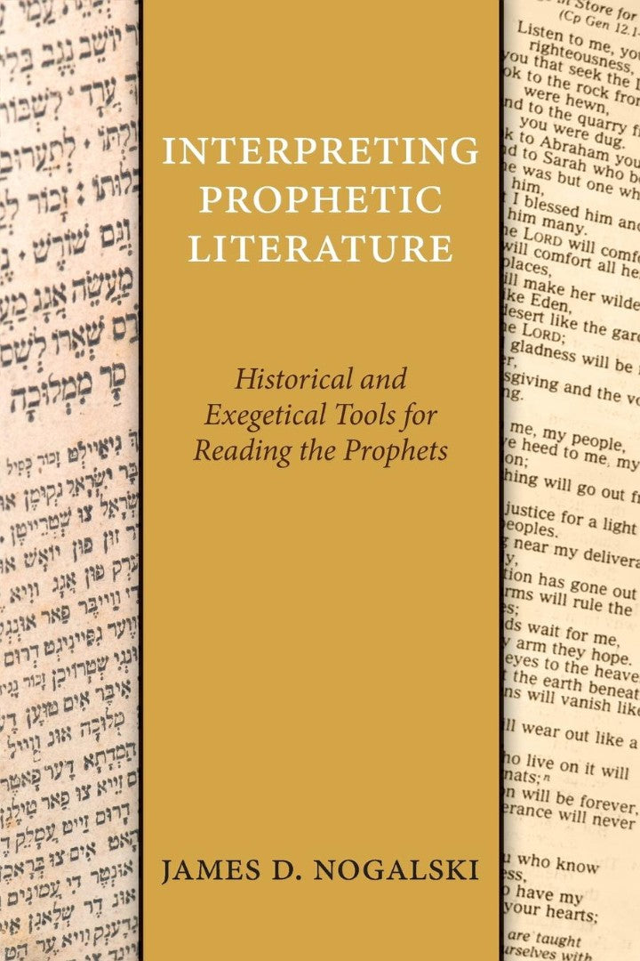 Interpreting Prophetic Literature - Re-vived