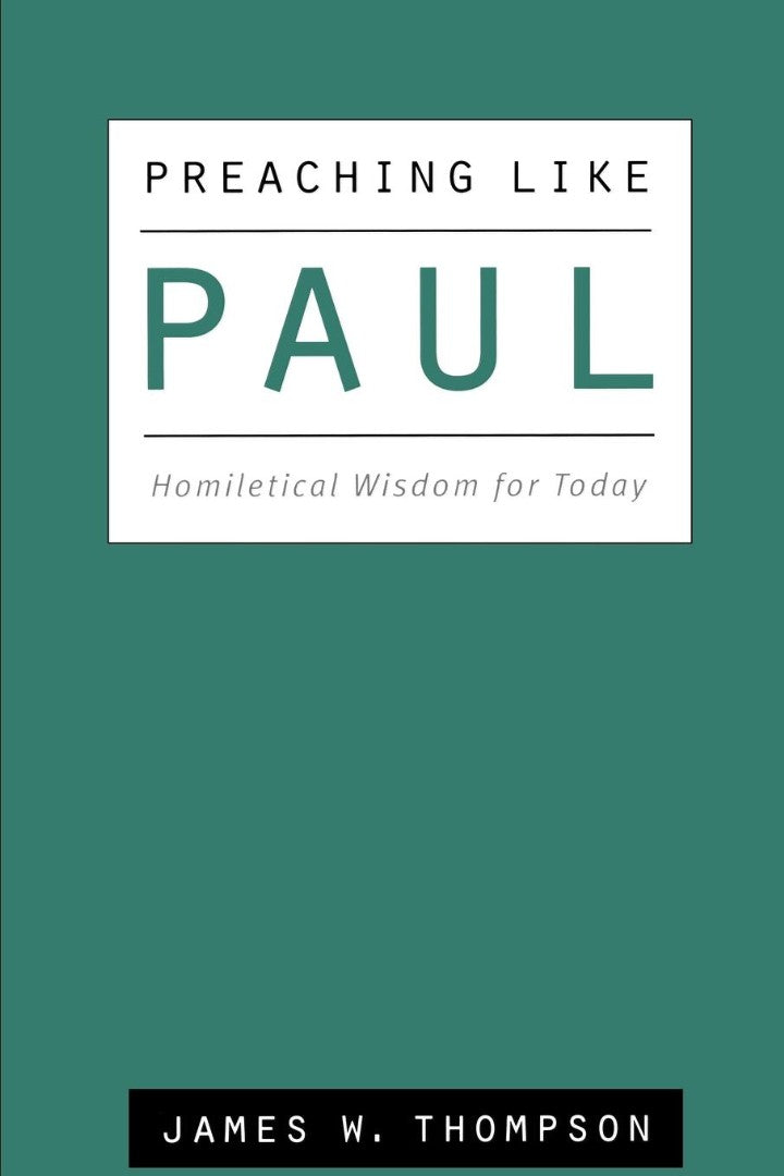 Preaching Like Paul - Re-vived