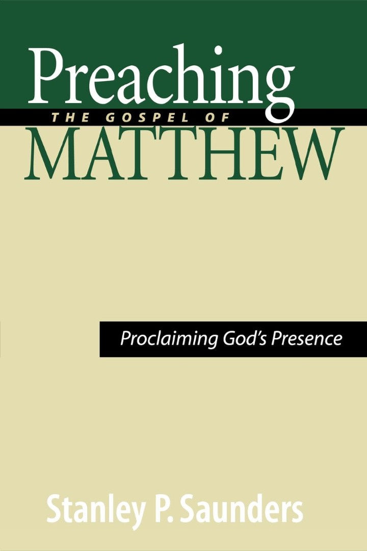 Preaching the Gospel of Matthew - Re-vived