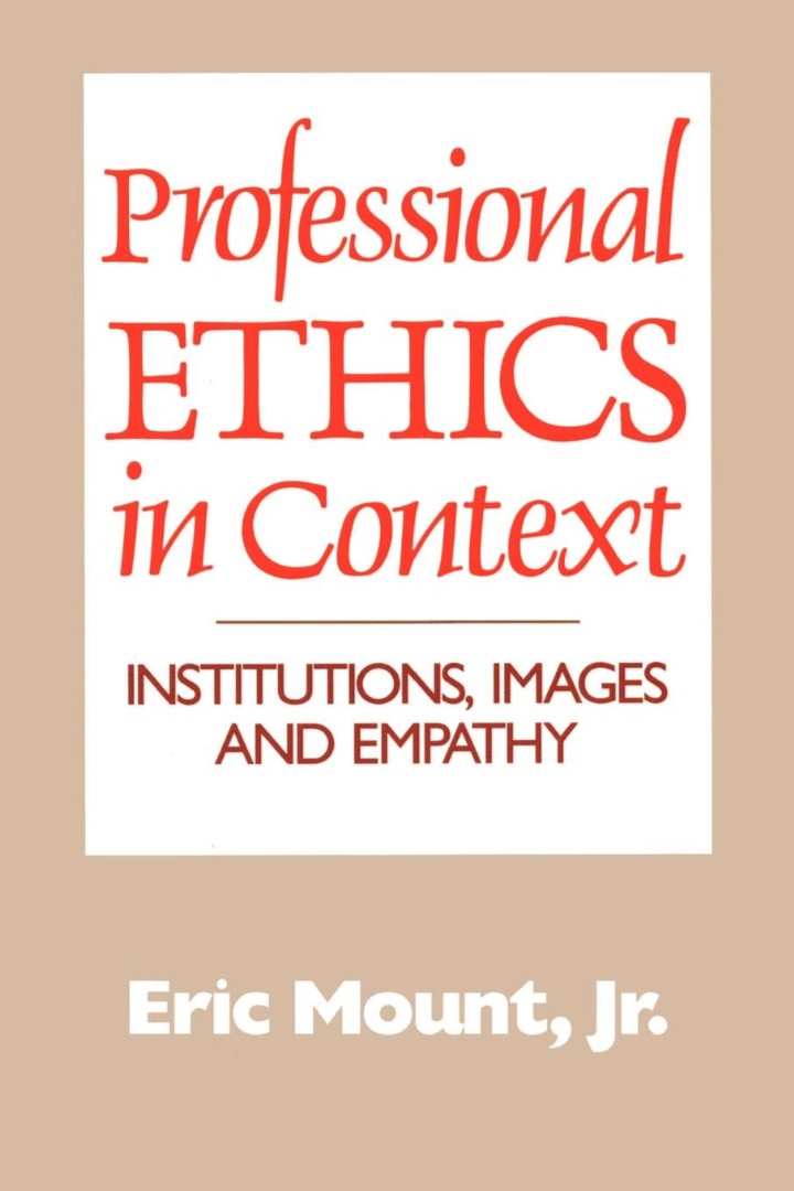 Professional Ethics in Context