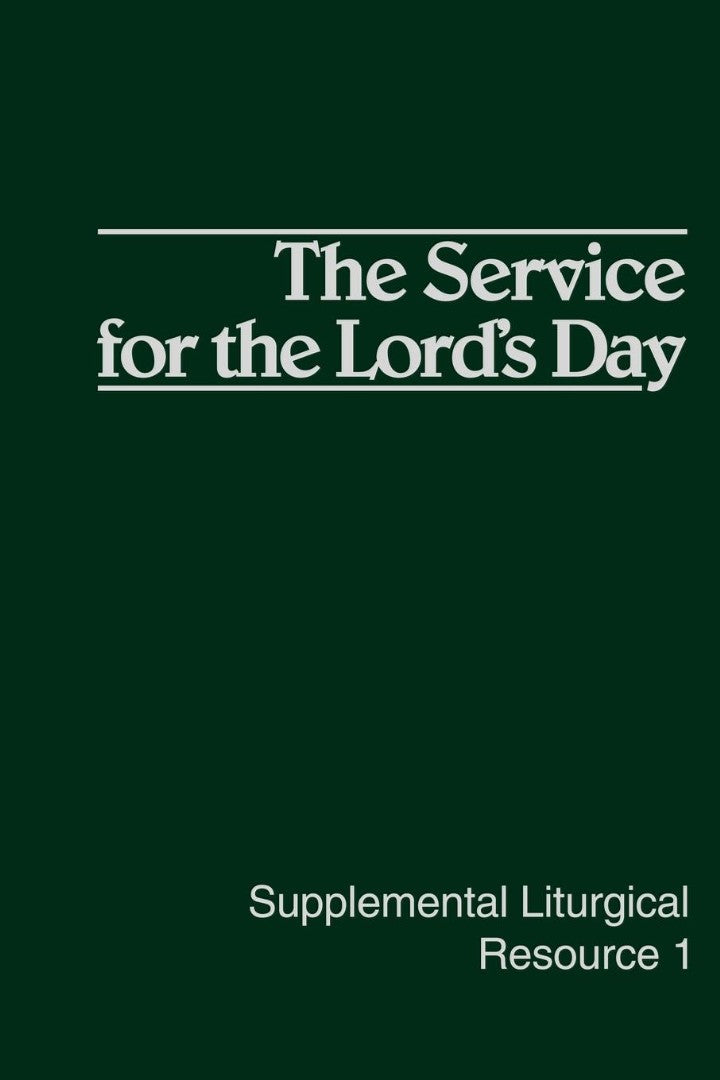 SLR 1-the Service for the Lord's Day - Re-vived