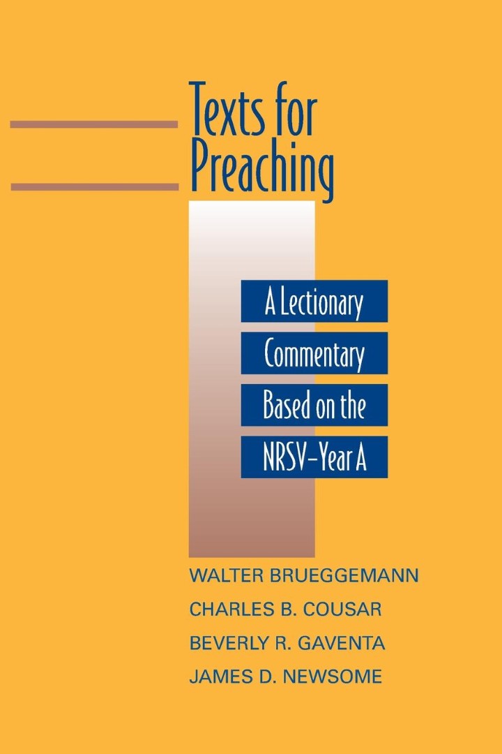 Texts for Preaching - Year A - Re-vived
