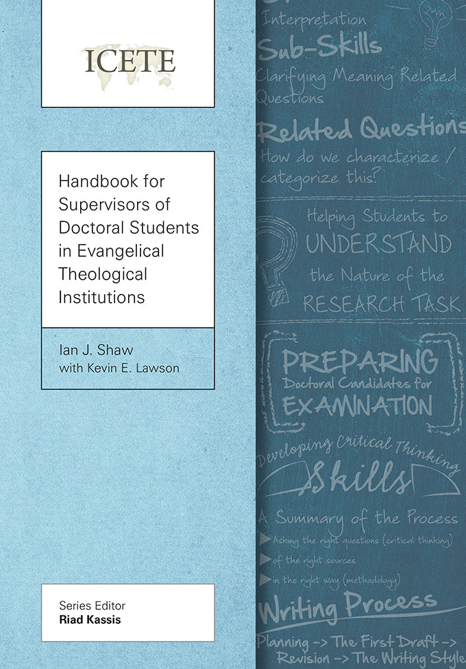Handbook for Supervisors of Doctoral Students in Evangelical - Re-vived
