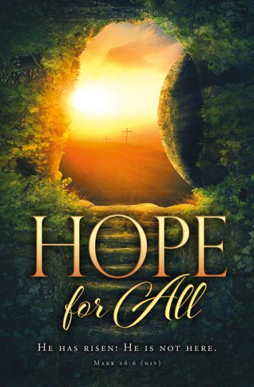 Easter Hope for All Bulletin (Pack of 100) - Re-vived