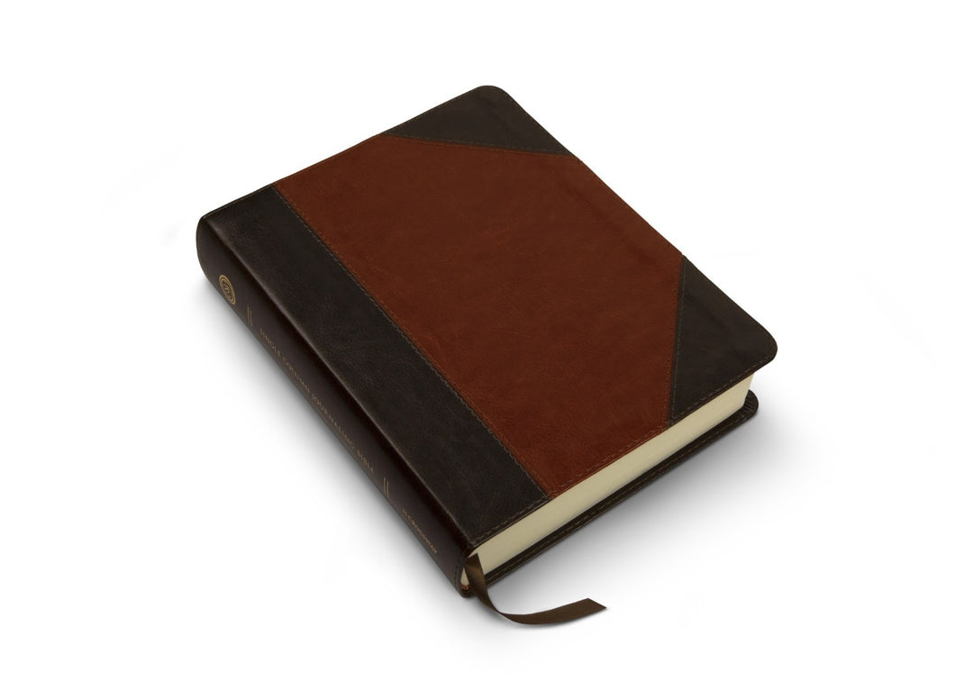 ESV Single Column Journaling Bible, TruTone, Brown/Cordovan - Re-vived