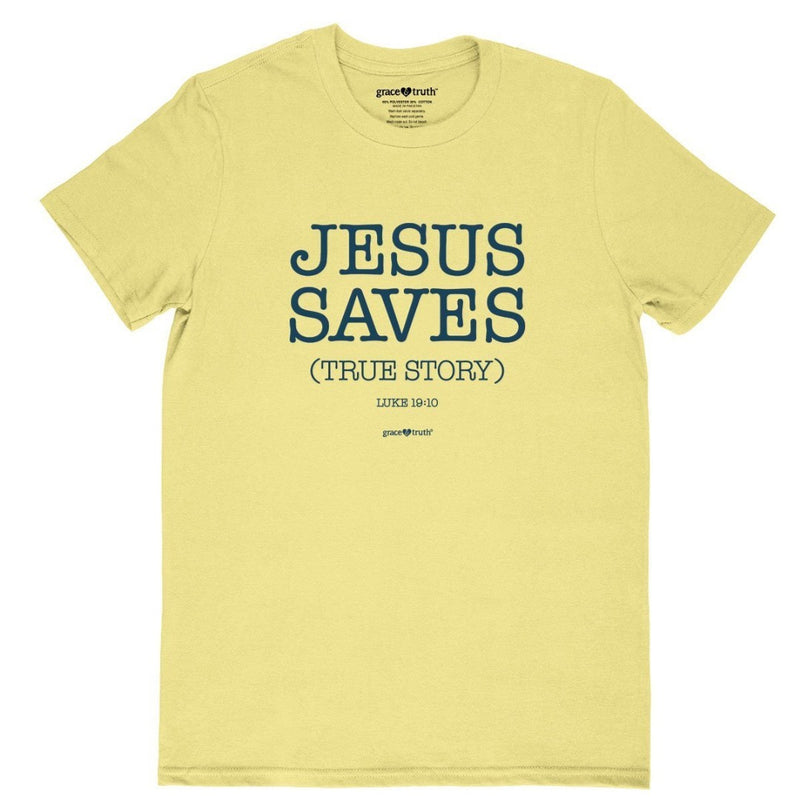 Jesus Saves T-Shirt, XLarge