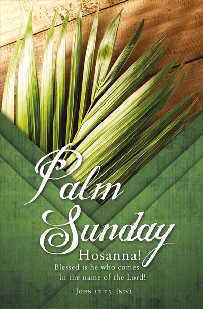 Palm Sunday Bulletin (pack of 100) - Re-vived