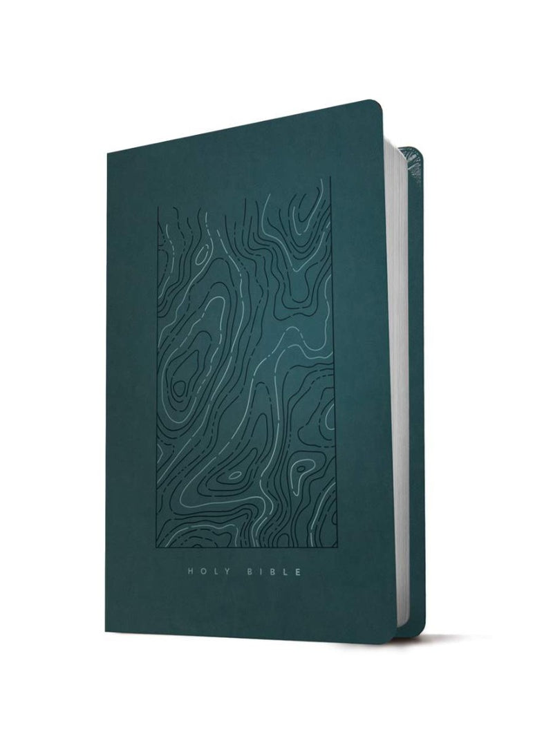 NLT Thinline Reference Bible, Filament Edition, Teal