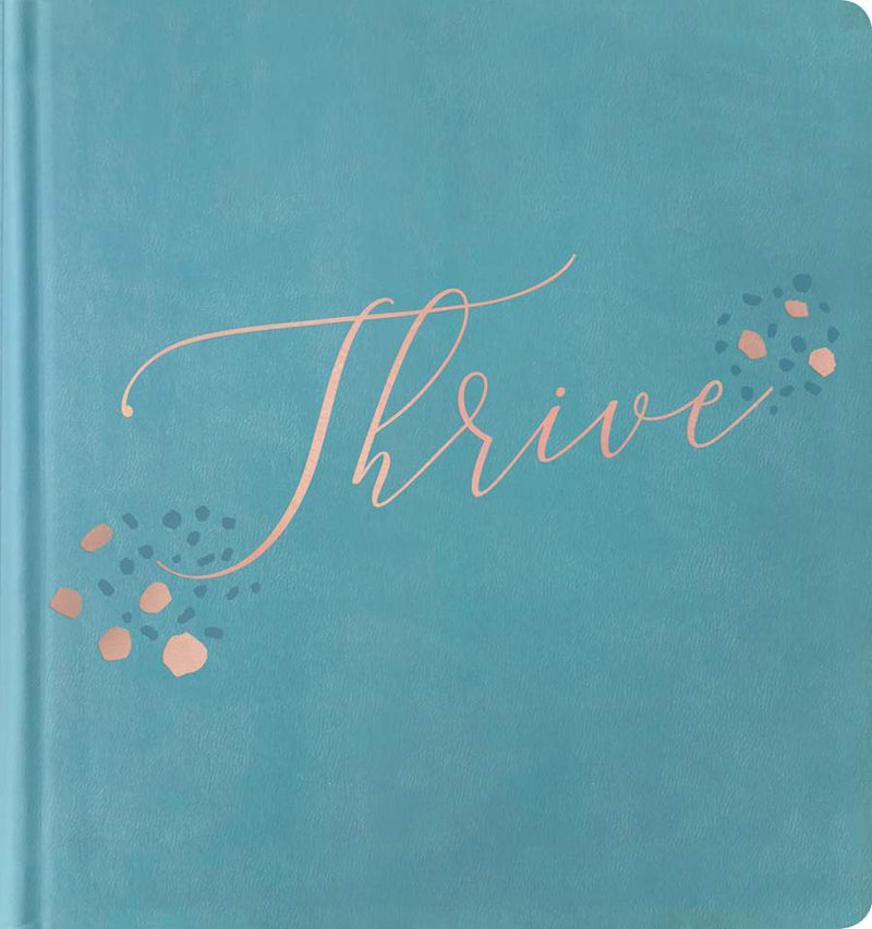 NLT THRIVE Creative Journaling Devotional Bible, Teal