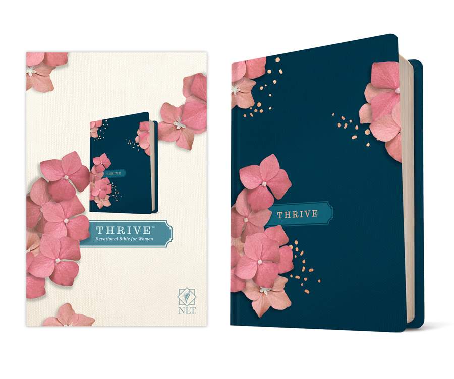 NLT THRIVE Devotional Bible for Women (Hardcover) - Re-vived