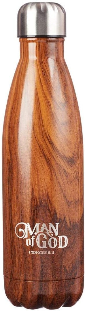 Man of God Stainless Steel Water Bottle