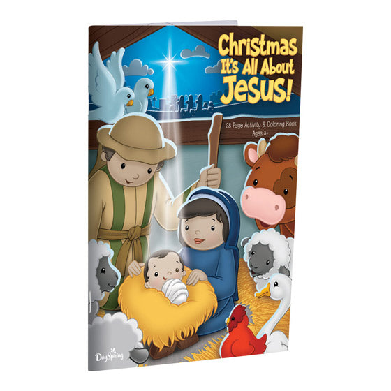 Christmas Is All About Jesus Activity Book