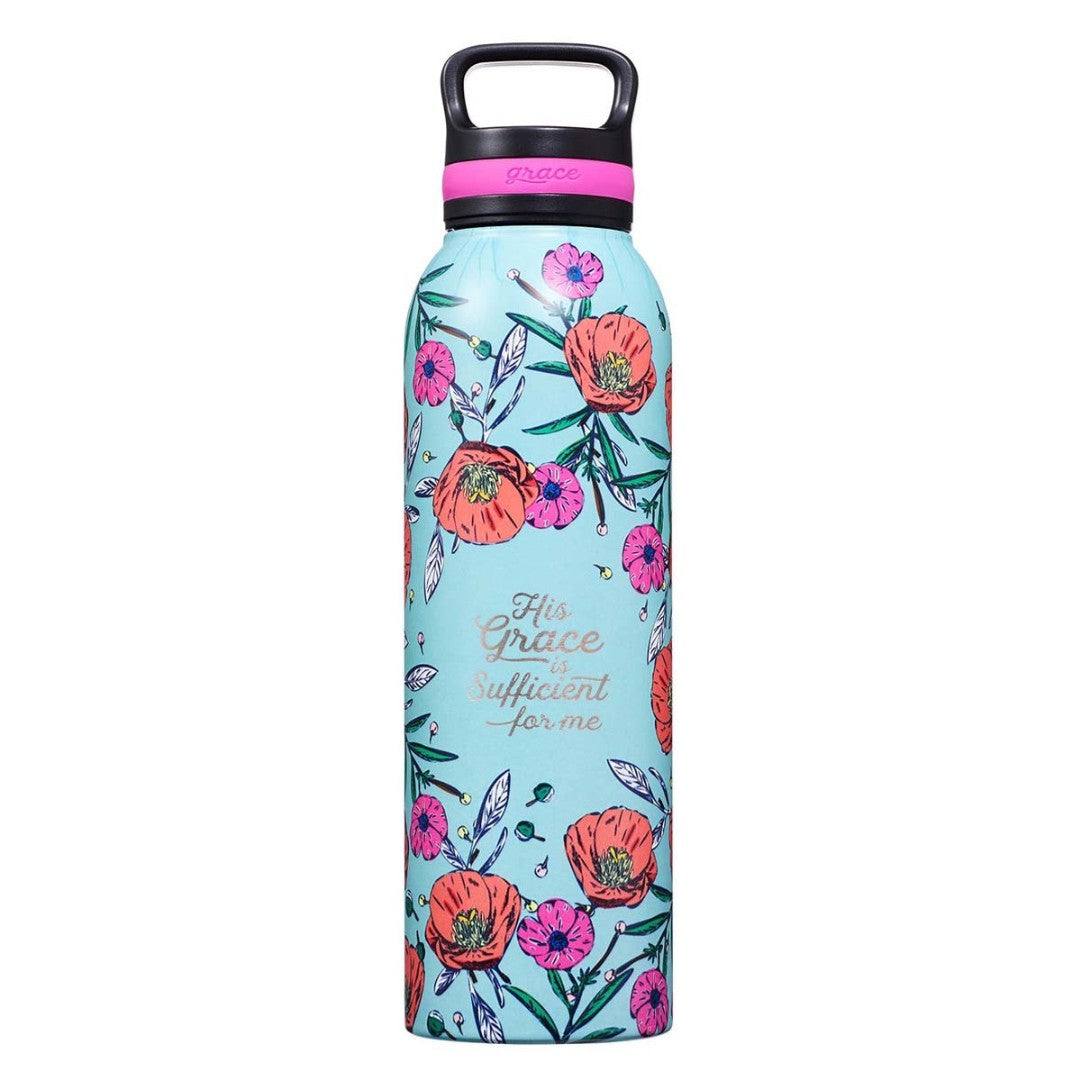 His Grace Stainless Steel Water Bottle - Re-vived