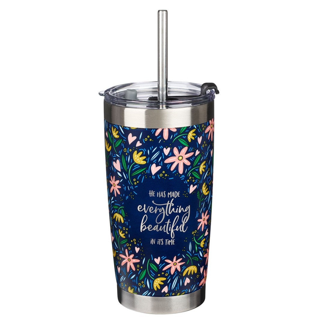 Everything Beautiful Stainless Steel Travel Mug - Re-vived