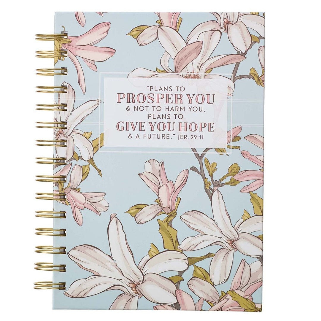 Plans to Prosper You Large Wirebound Journal
