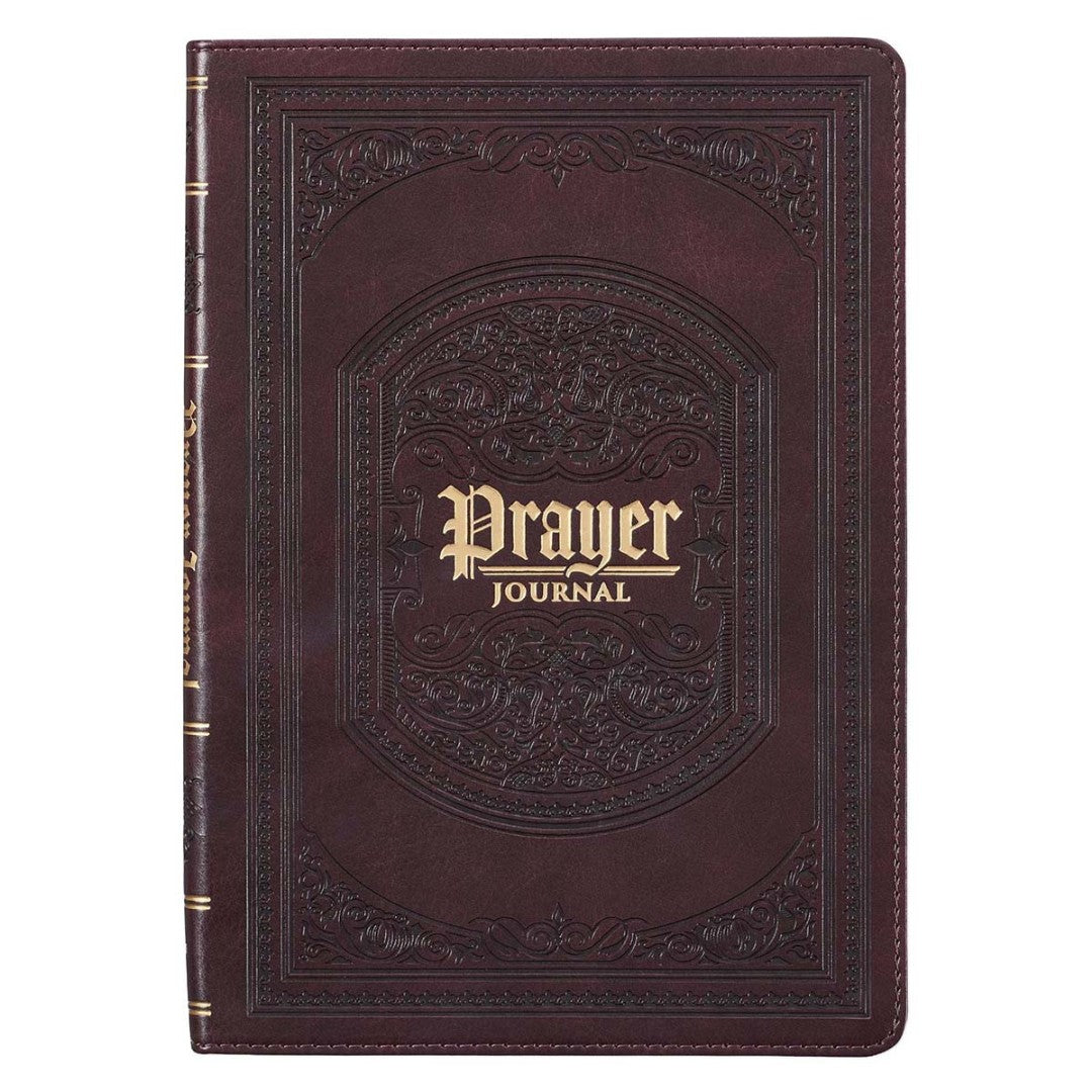 The Lord's Prayer Dark Brown Prompted Prayer Journal