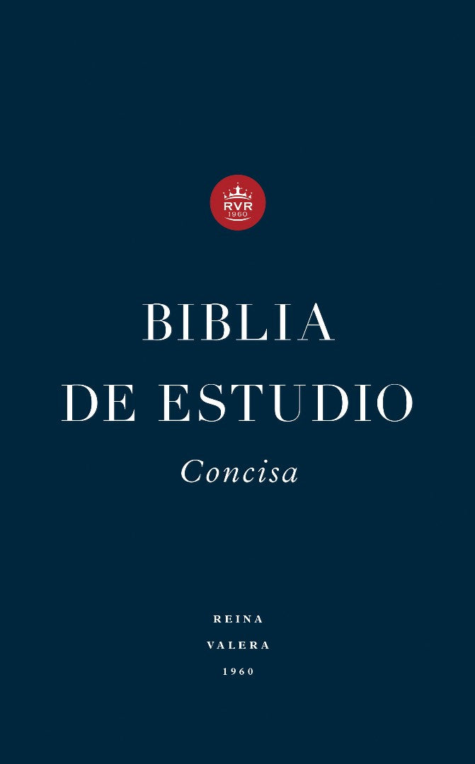 Biblia de Estudio Concisa RVR (Tapa Dura) - Re-vived