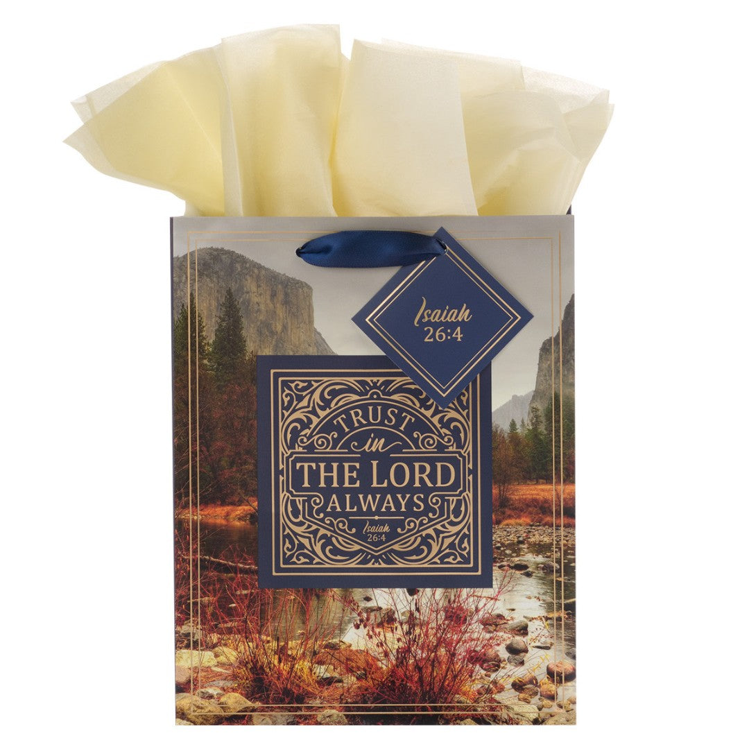 Trust in the Lord Always Medium Gift Bag - Re-vived