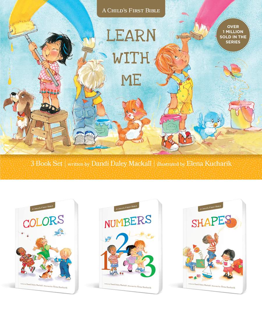 A Child’s First Bible Learn with Me Set with Carrying Case - Re-vived
