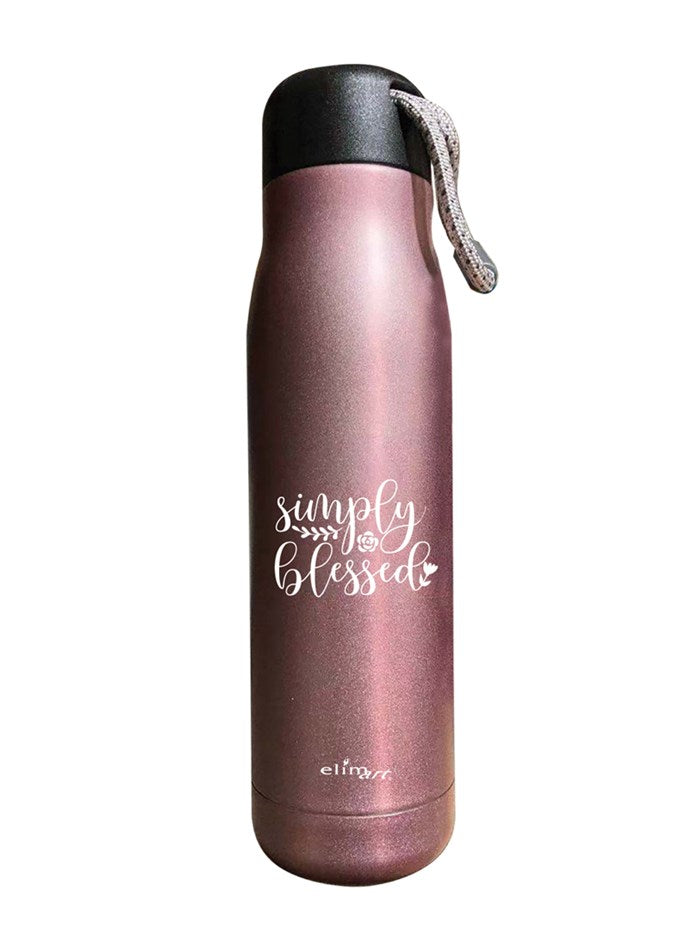 Simply Blessed Flask Bottle