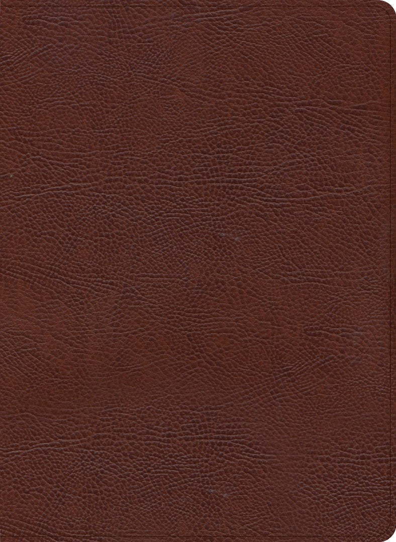 CSB Verse-by-Verse Pastor's Bible, Brown Bonded Leather