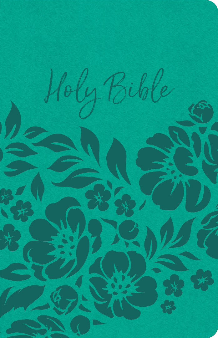 KJV Thinline Bible, Teal LeatherTouch, Value Edition - Re-vived