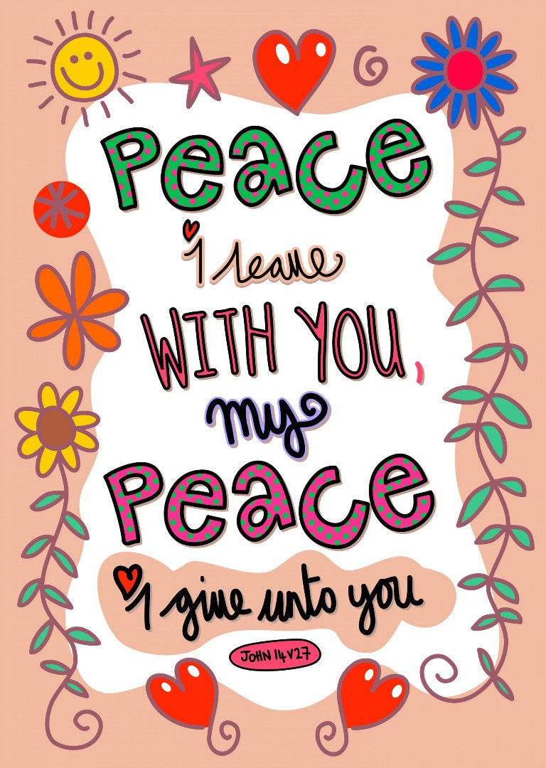 Peace I Leave With You (pack of 50) - Re-vived