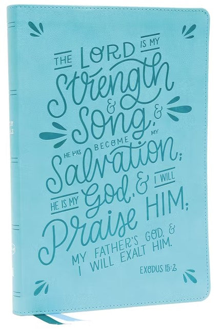 NKJV Thinline Bible, Teal, Red Letter