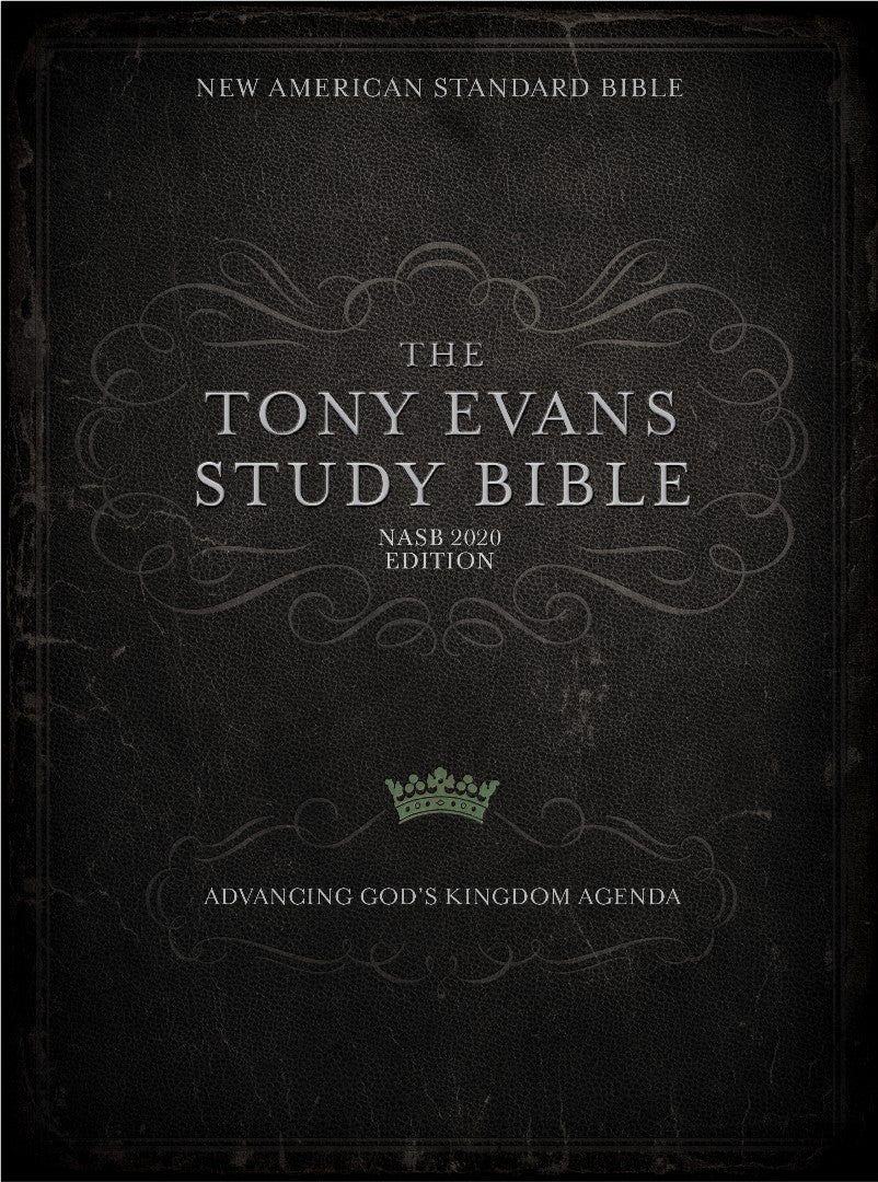 NASB Tony Evans Study Bible, Jacketed Hardcover