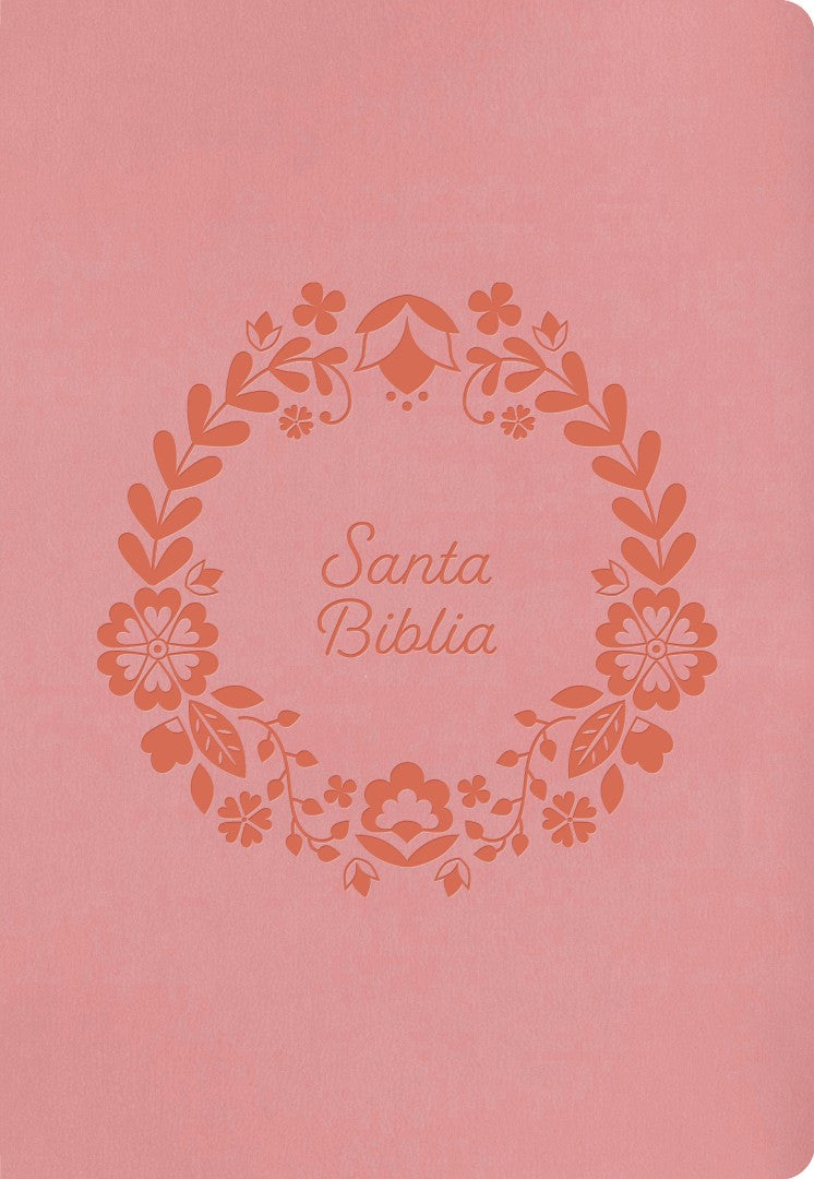 RVR 1960 Biblia para regalos y premios, rosa símil piel - Re-vived