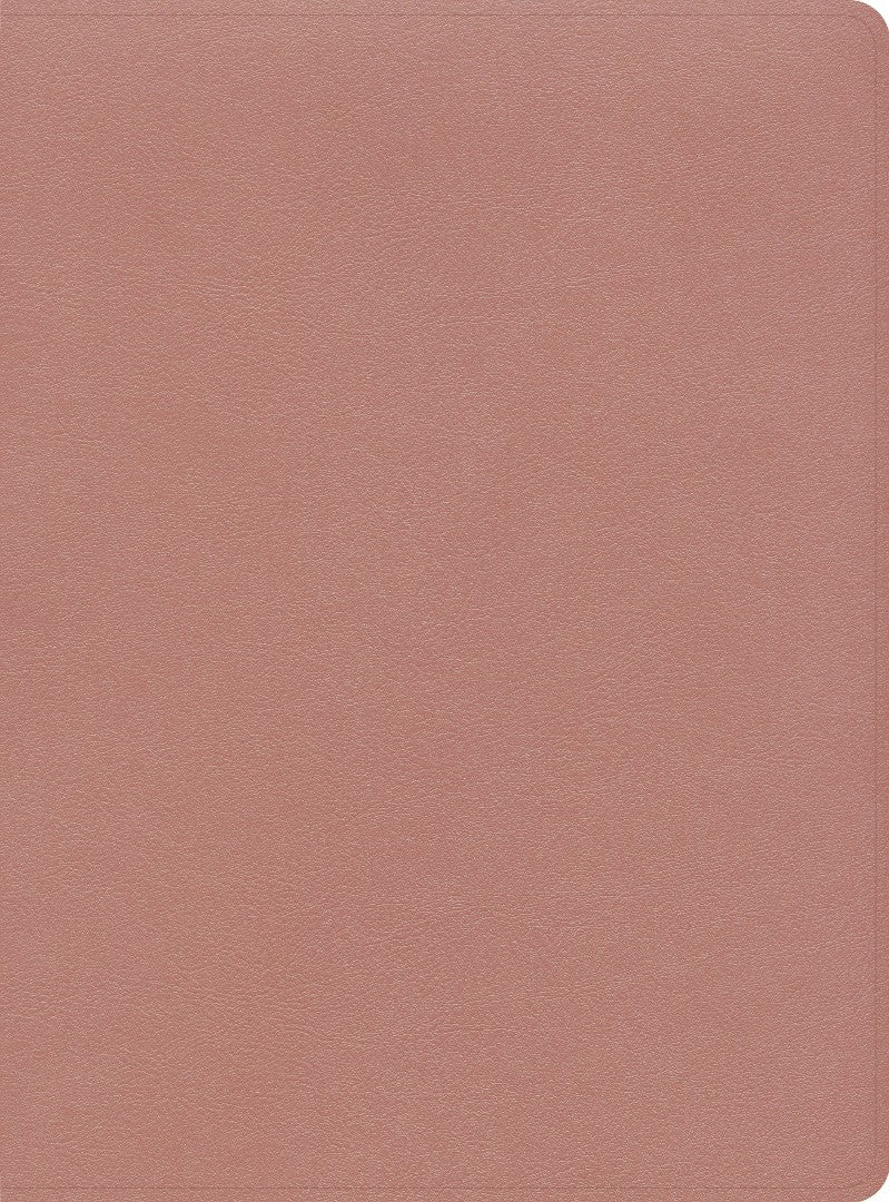 CSB Study Bible, Rose Gold LeatherTouch