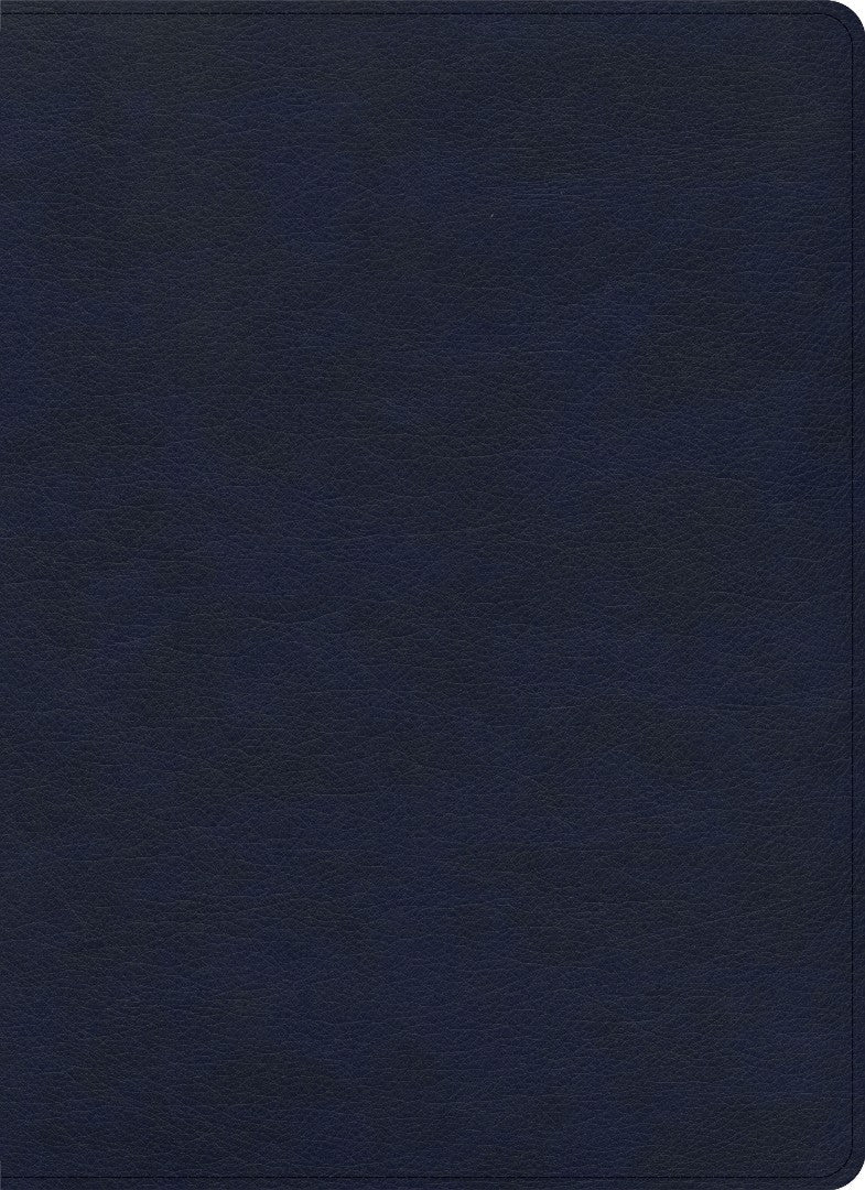 CSB Verse-by-Verse Reference Bible, Navy LeatherTouch