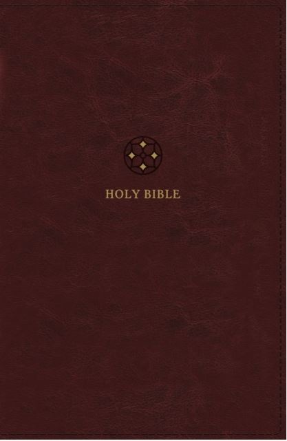NRSVue Holy Bible Leathersoft, Burgundy, Comfort Print