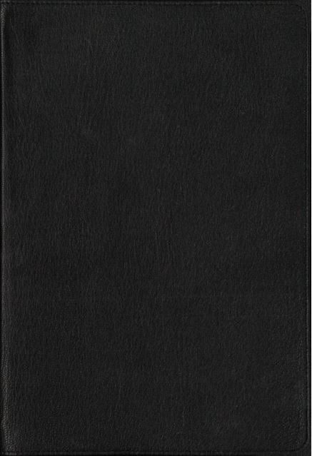 NRSVue Holy Bible with Apocrypha Goatskin Leather, Black - Re-vived
